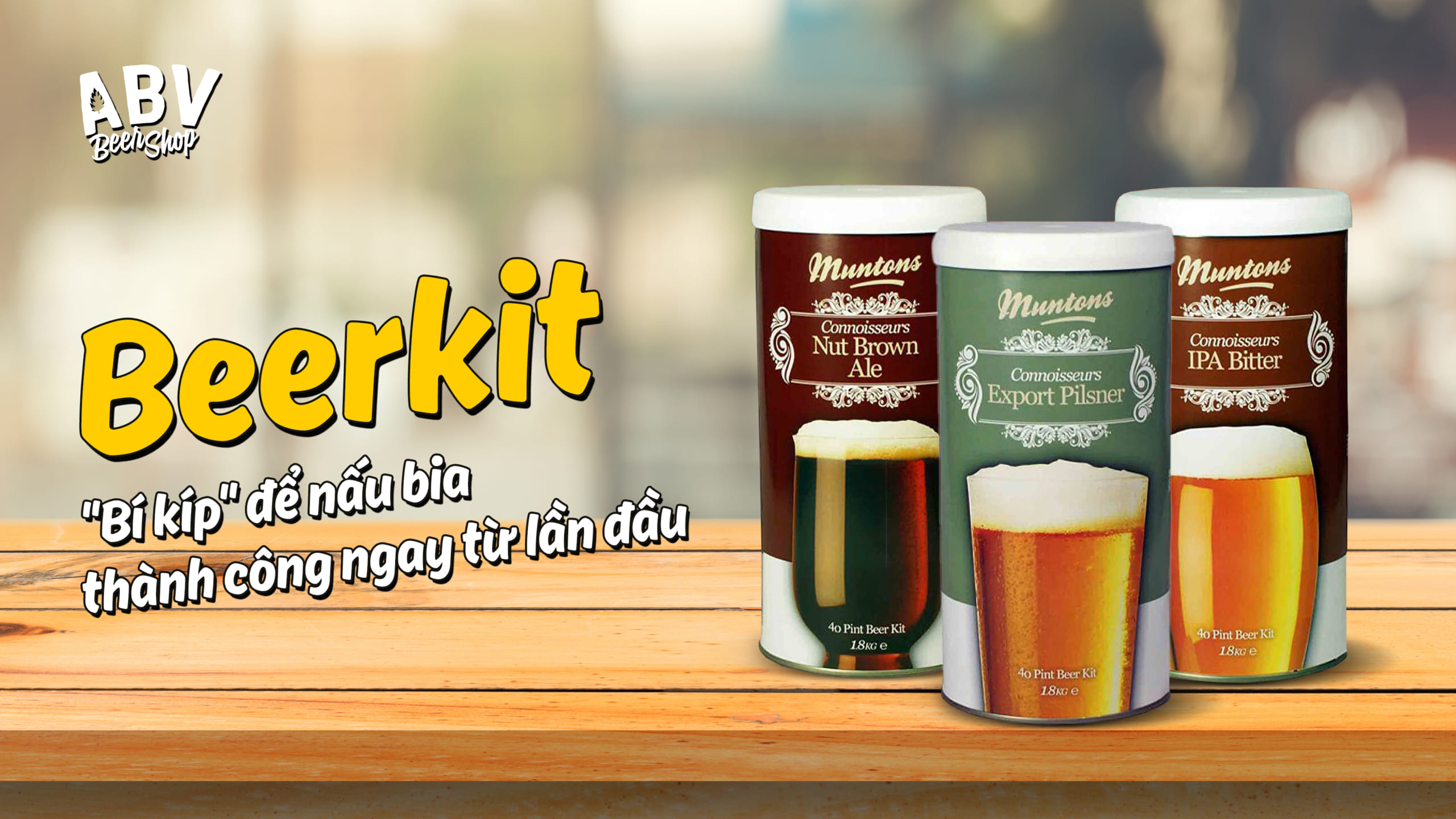Beerkit – bí kíp để nấu bia thành công ngay từ lần đầu