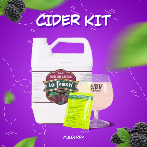 Set Cider dâu tằm