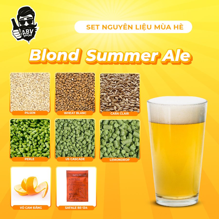 Beer Recipe Kit – Blond Summer Ale