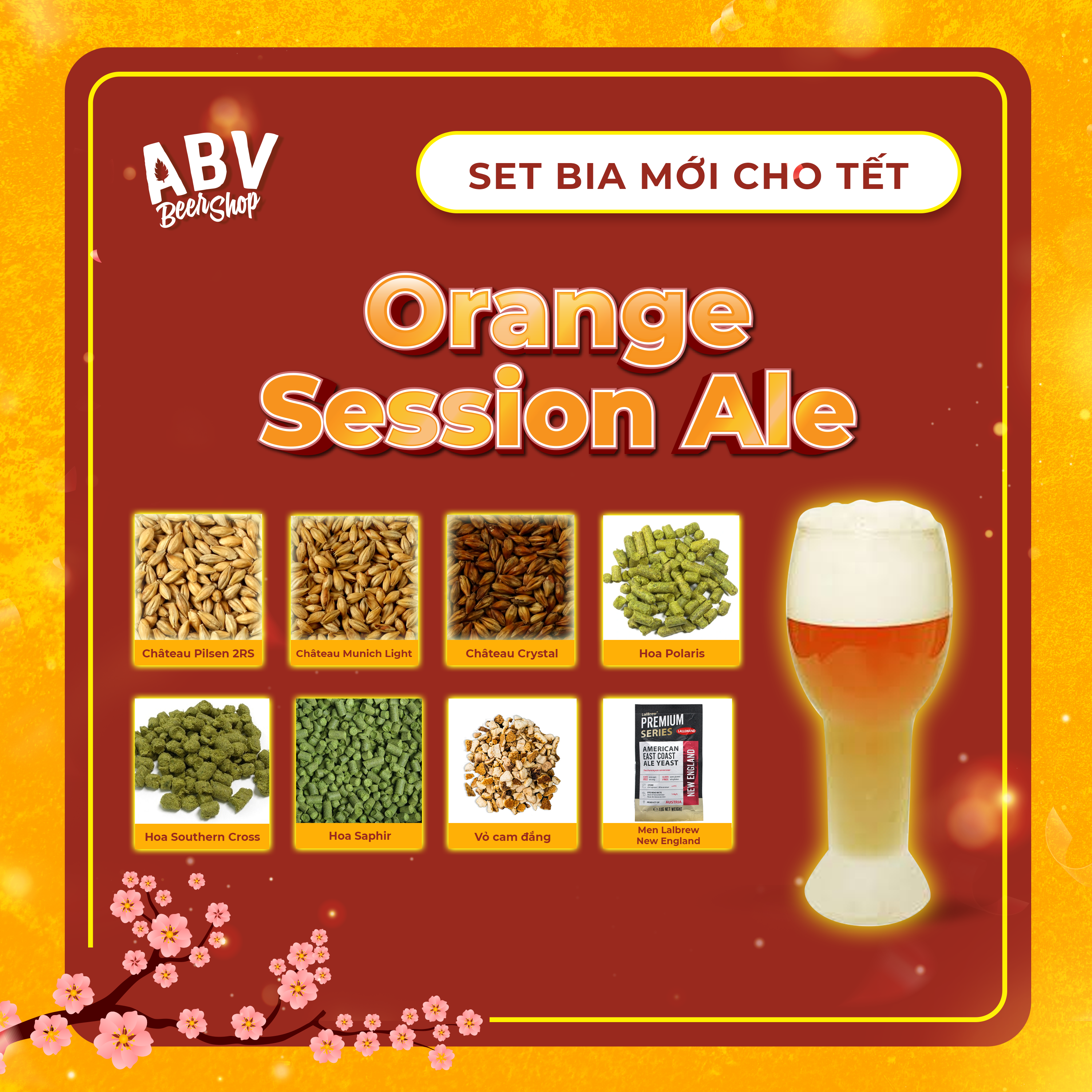Beer Receive Kit –  Orange Session Ale