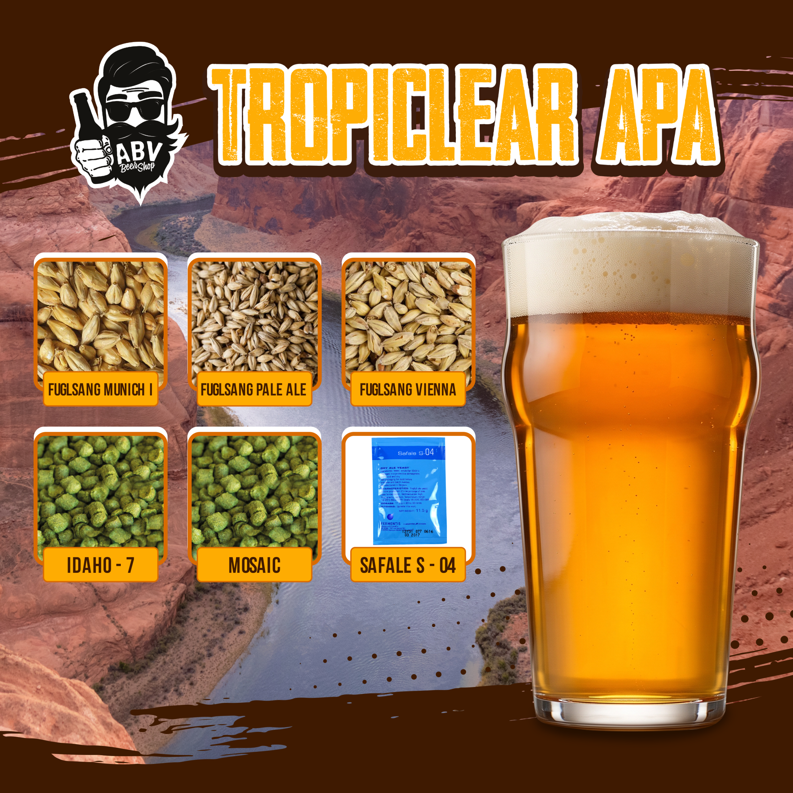 Set nguyên liệu – Tropiclear APA
